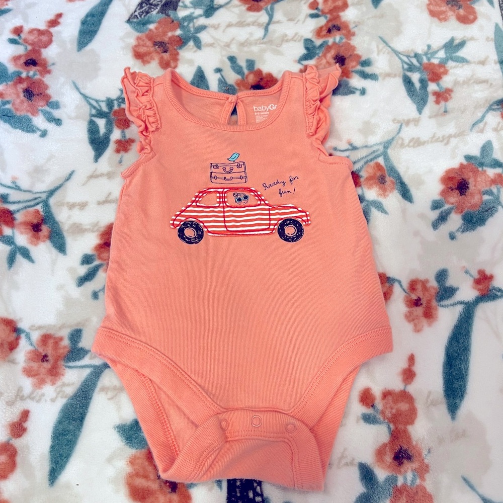 babyGap cartrip bodysuit 0-3 months